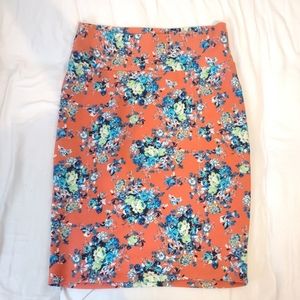 Lularoe Floral Skirt